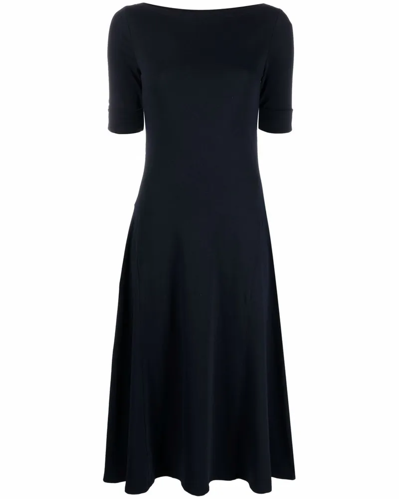 Ralph Lauren Kleid mit kurzen Ärmeln - Blau Blau