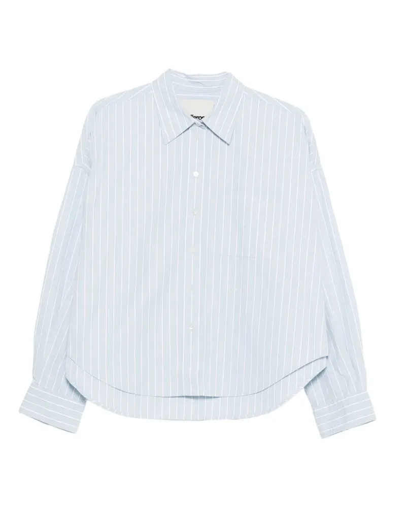 Bellerose Gestreiftes Ginger Hemd - Blau Blau