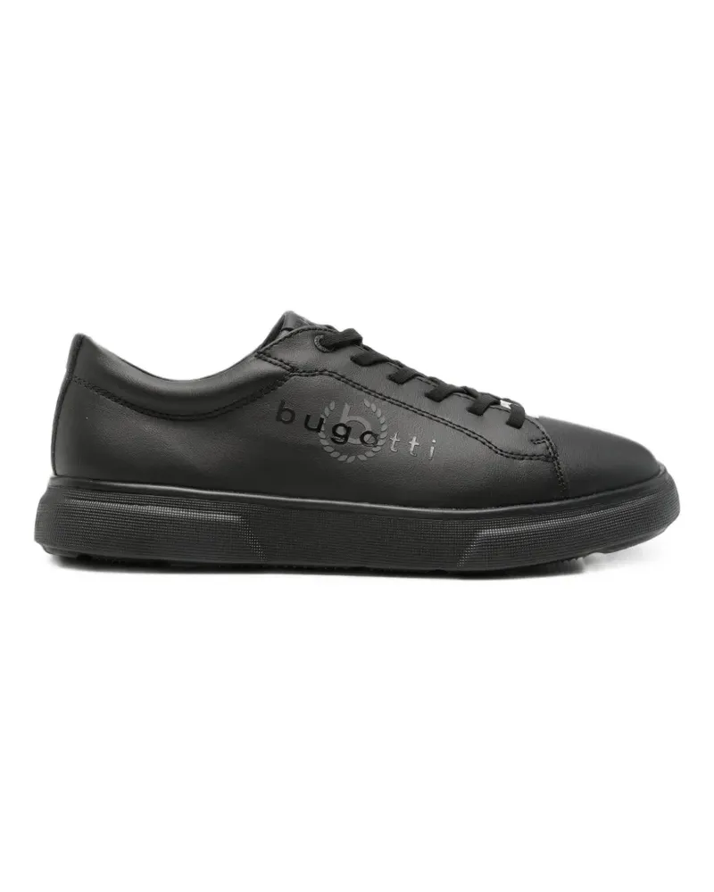 Bugatti Sneakers mit Schnürung - Schwarz Schwarz