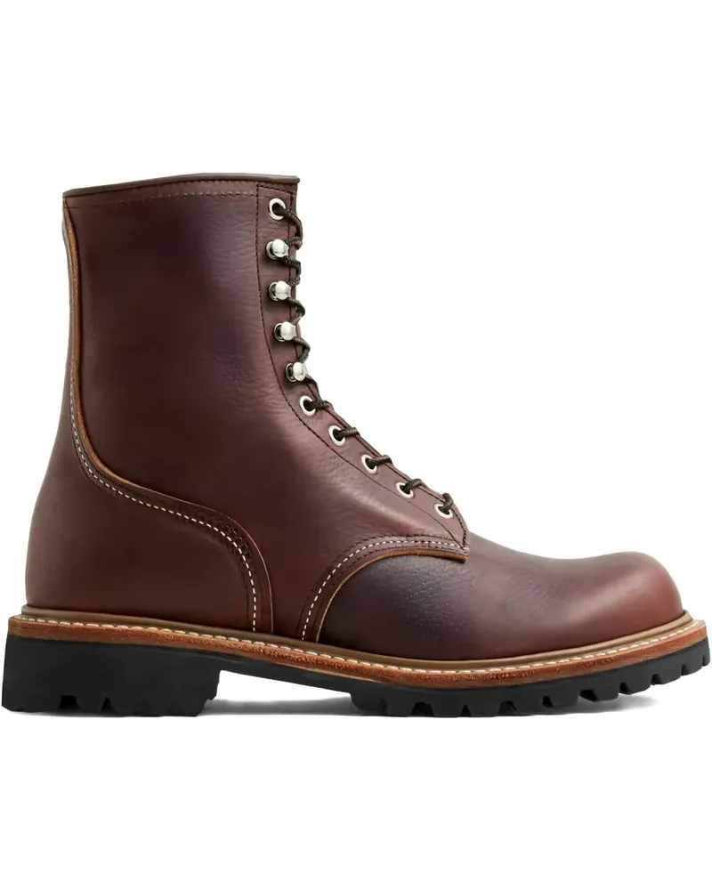 Red Wing Shoes Logger Stiefel - Braun Braun