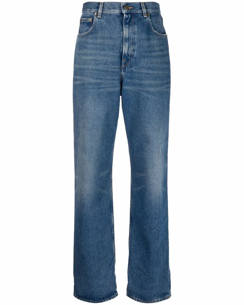 Golden Goose Weite Kim Jeans - Blau Blau