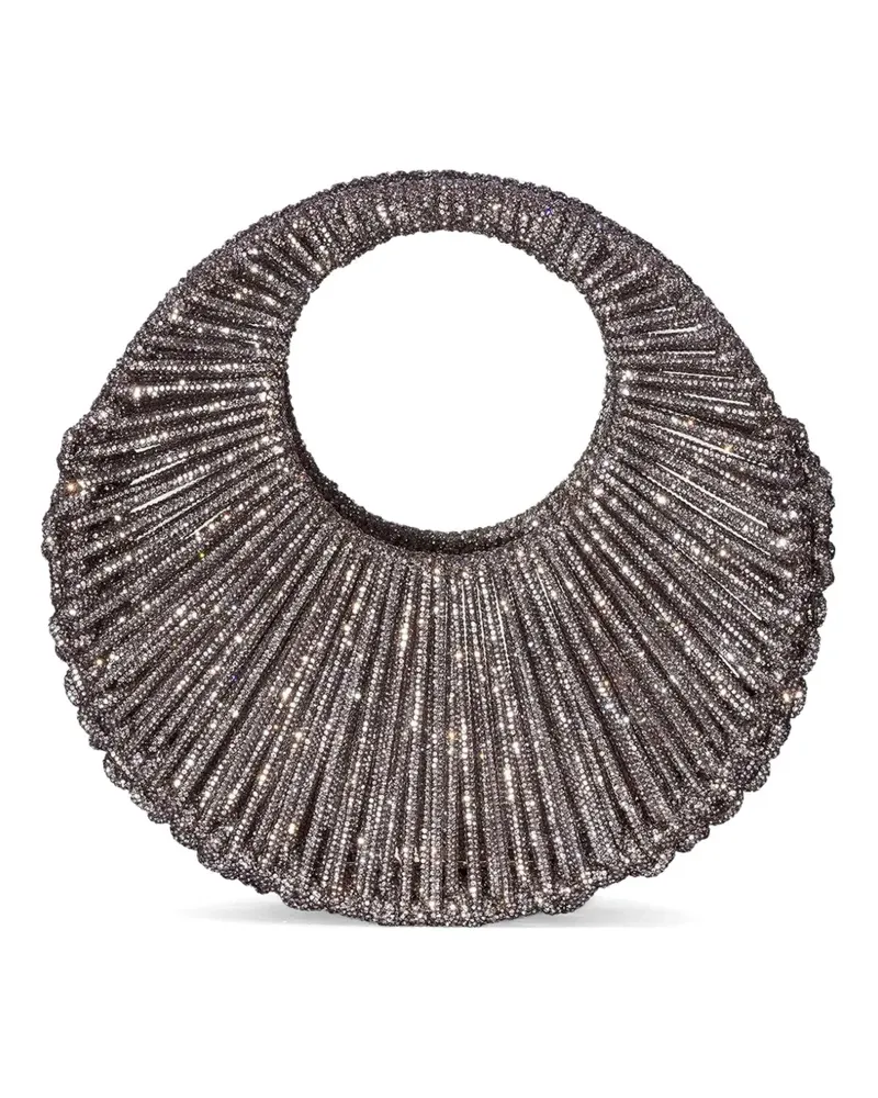 HIBOURAMA Tote Bag mit Kunsthenkel - Grau Grau