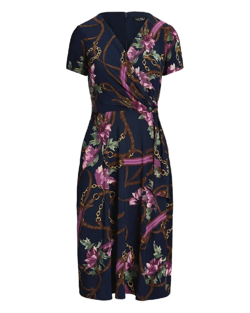 Ralph Lauren floral-print dress - Blau Blau