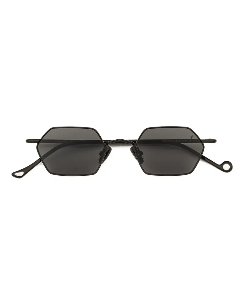 Eyepetizer Copper geometric-frame sunglasses - Schwarz Schwarz