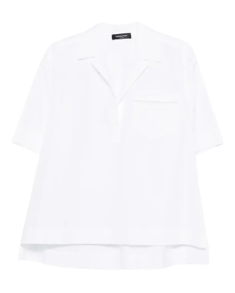 Fabiana Filippi Hemd mit aufgesetzter Tasche - Weiß Weiß