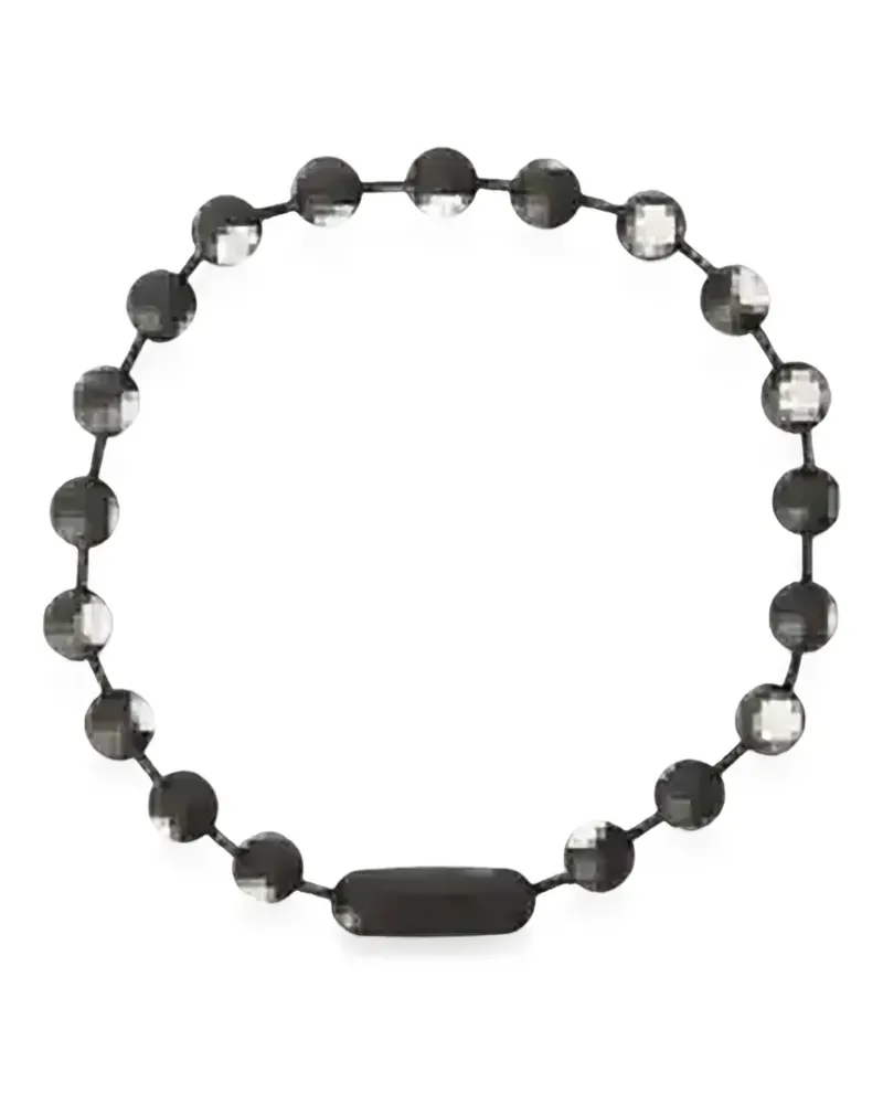 AMBUSH ballchain choker necklace - Schwarz Schwarz