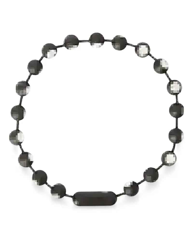 AMBUSH ballchain choker necklace - Schwarz Schwarz