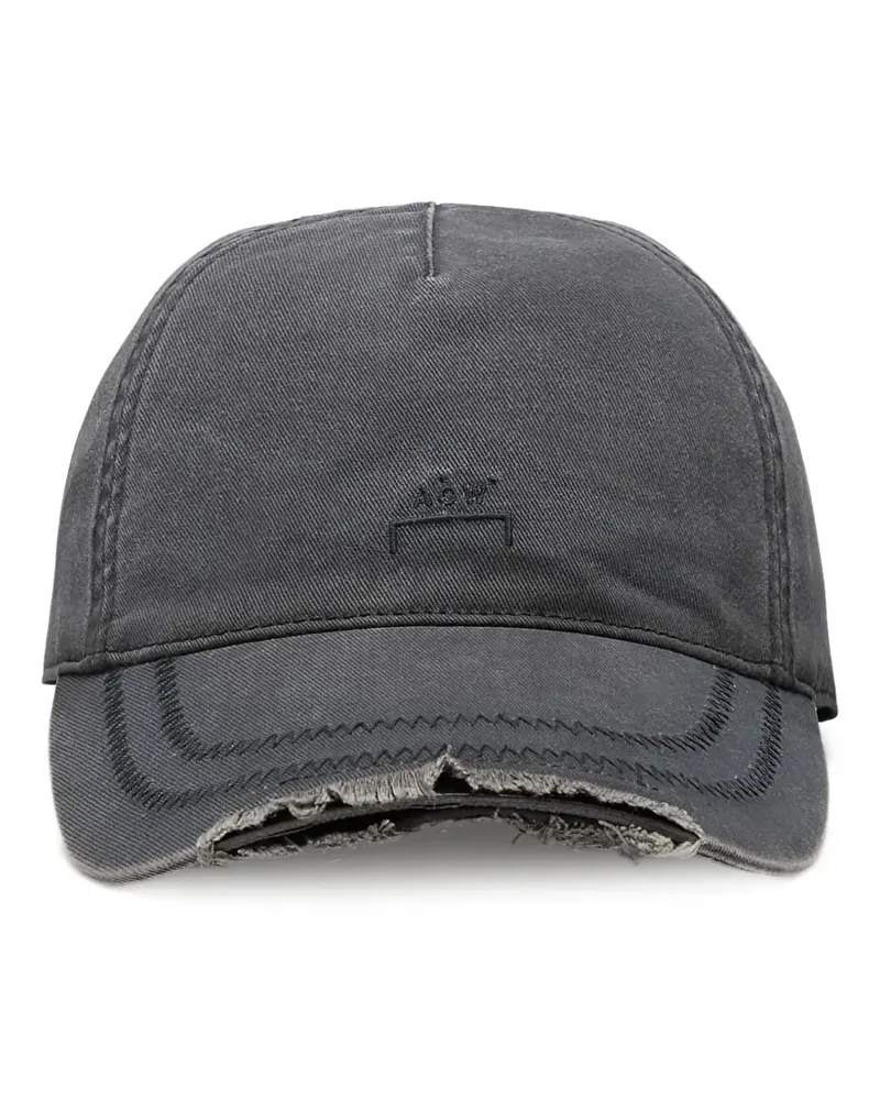 ACW* Baseballkappe im Distressed-Look - Grau Grau
