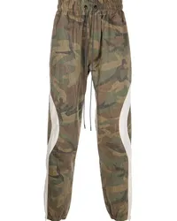 Mostly Heard Rarely Seen Jogginghose mit Camouflage-Print Braun