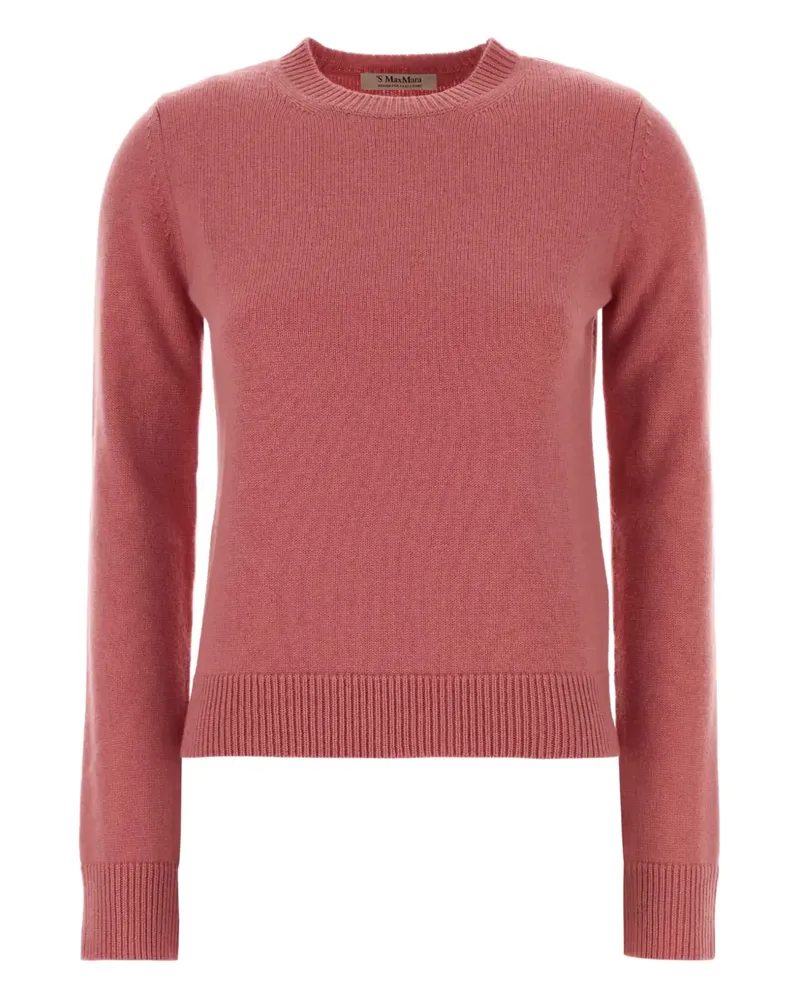 Max Mara Max Mara elbow-patch sweater - Rosa Rosa