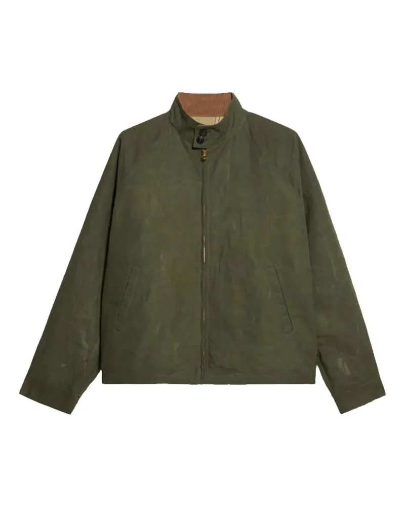 Fortela Carol waxed zip-up jacket - Grün Grün