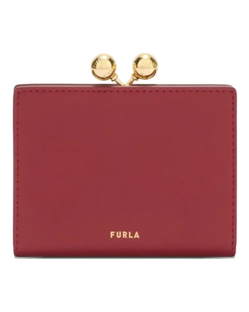 Furla Dots Portemonnaie mit Kugelverschluss - Rot Rot