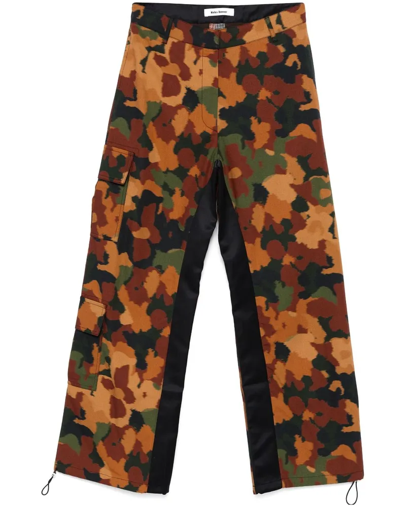 Wales Bonner Reverb Hose - Orange Orange