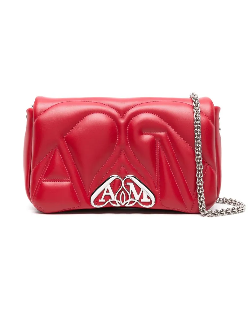 Alexander McQueen Kleine The Seal Schultertasche - Rot Rot
