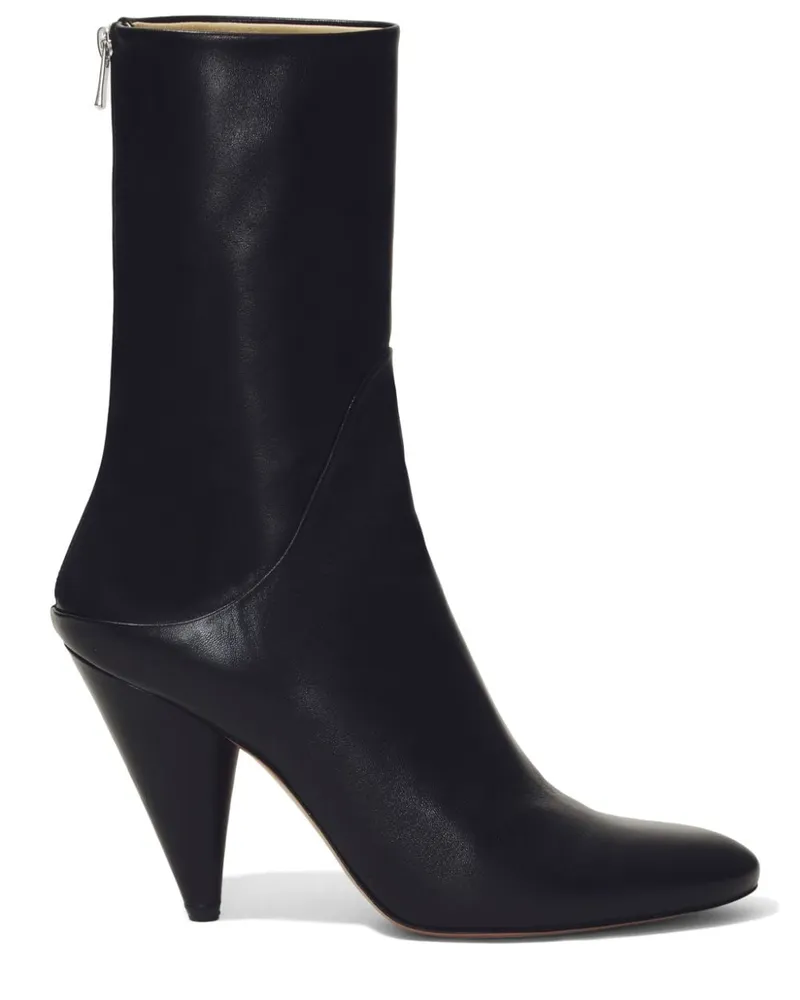 Proenza Schouler Cone Stiefeletten 85mm - Schwarz Schwarz
