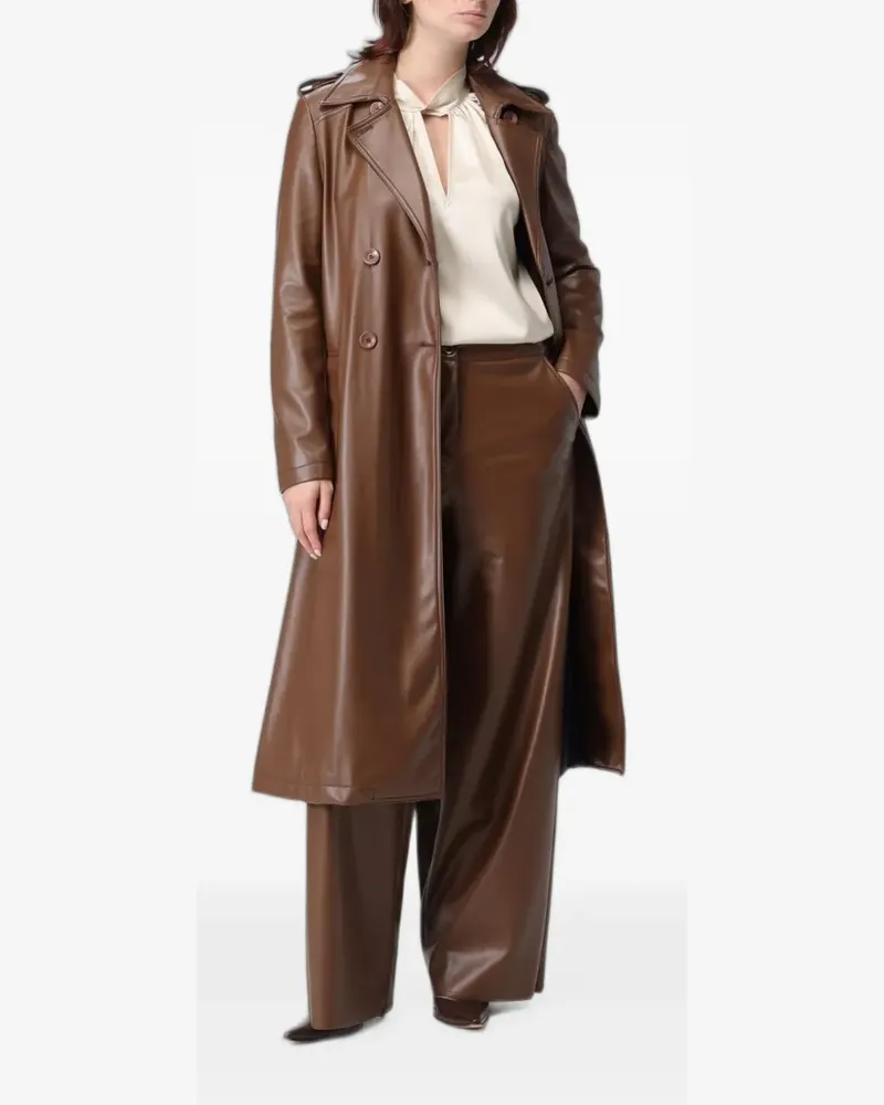 Hanita high-shine pants - Braun Braun