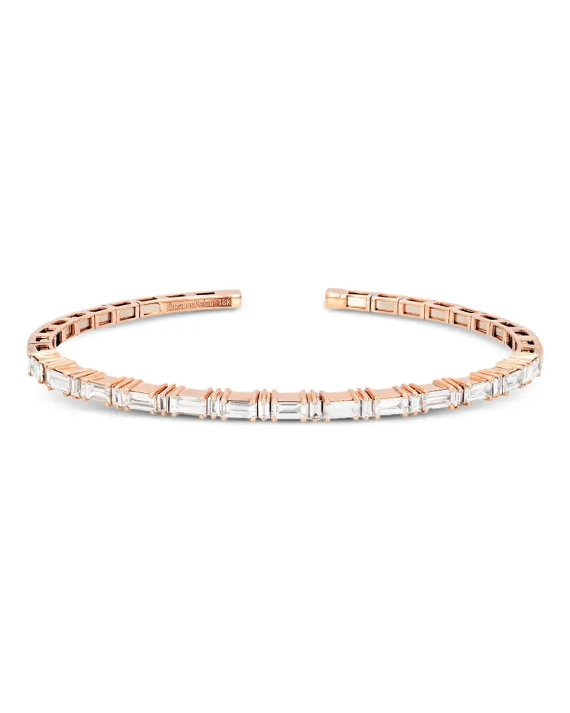 Suzanne Kalan 18kt Rotgoldarmreif mit Diamant Gold
