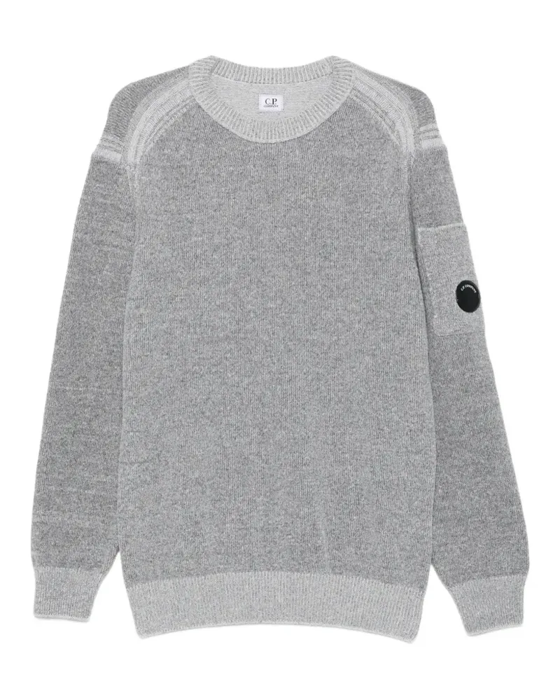 C.P. Company Pullover mit Linsen-Detail - Grau Grau