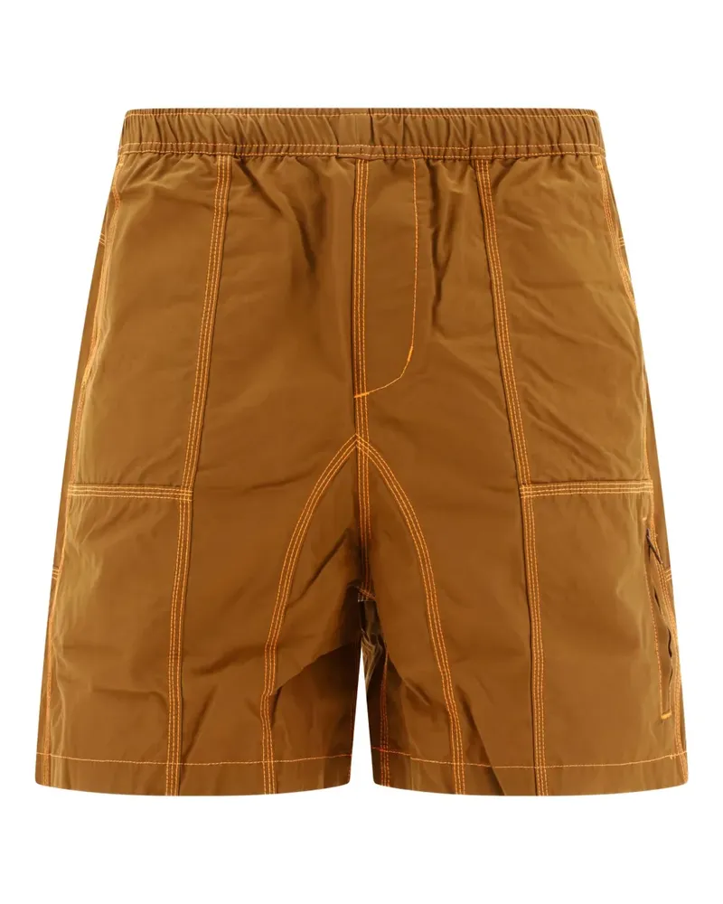 Brain Dead Shorts mit Nadelstreifen - Braun Braun