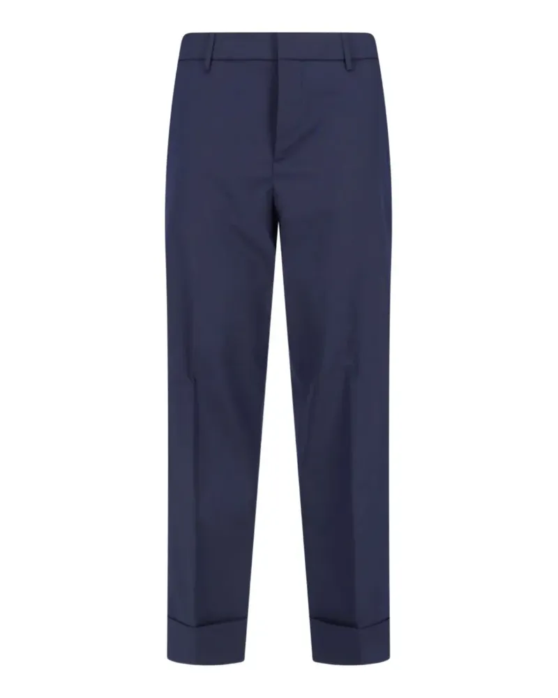 CRUNA Bergen turn-up trousers - Blau Blau