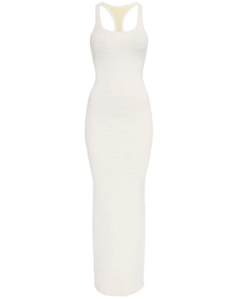 Jacquemus The Scala Maxikleid - Weiß Weiß