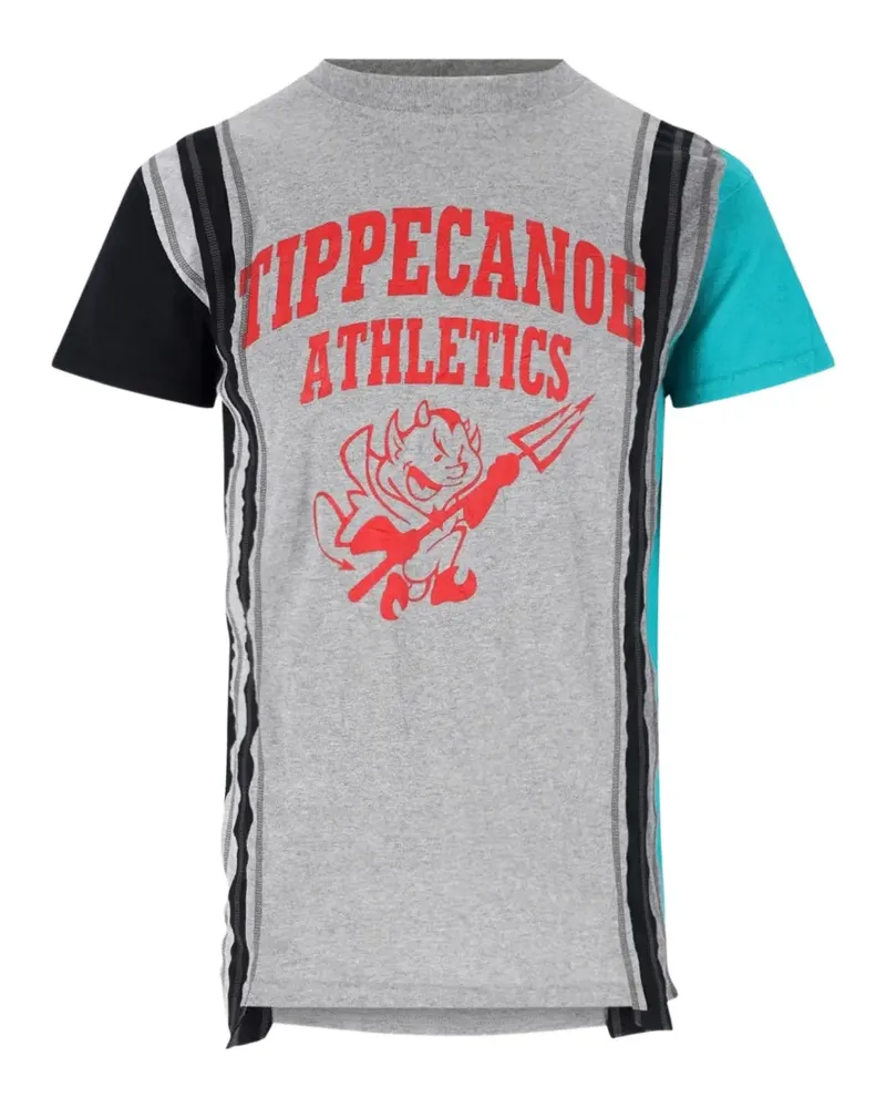 NEEDLES graphic T-shirt - Grau Grau