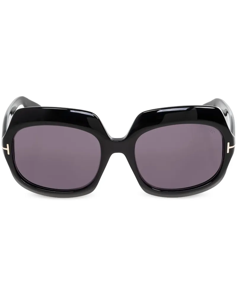 Tom Ford FT1155 Oversized-Sonnenbrille - Schwarz Schwarz