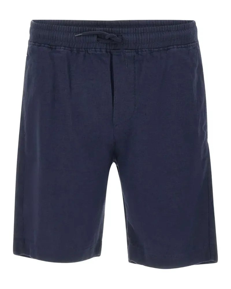 Colmar drawstring linen shorts - Blau Blau