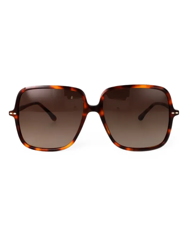 Isabel Marant square-frame sunglasses - Braun Braun