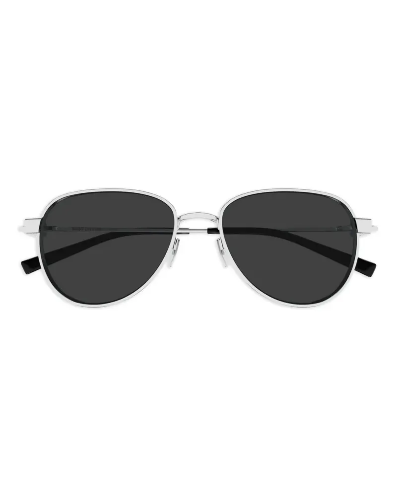 Saint Laurent Getönte Pilotenbrille - Silber Silber