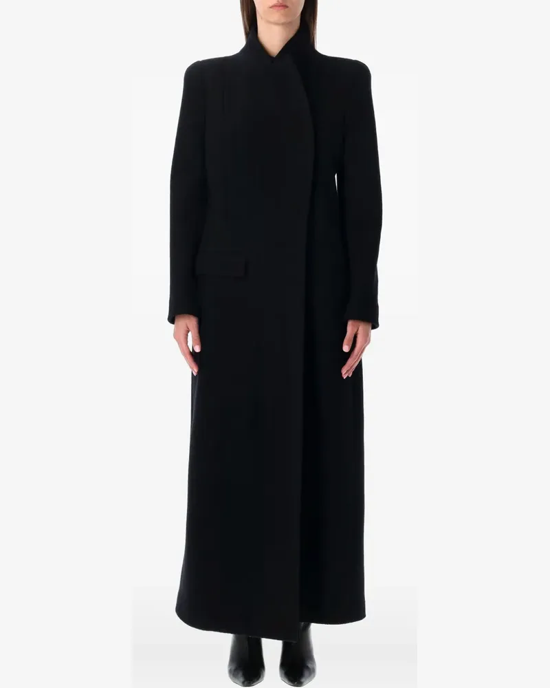 Tom Ford concealed-fastening virgin-wool coat - Schwarz Schwarz