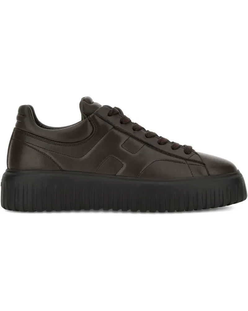 Hogan H-Stripes Sneakers - Braun Braun