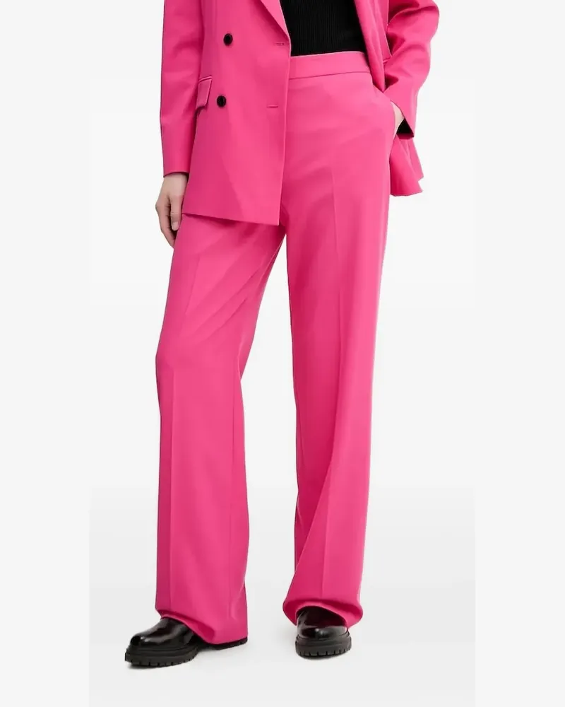 HUGO BOSS Hose mit weitem Bein - Rosa Rosa