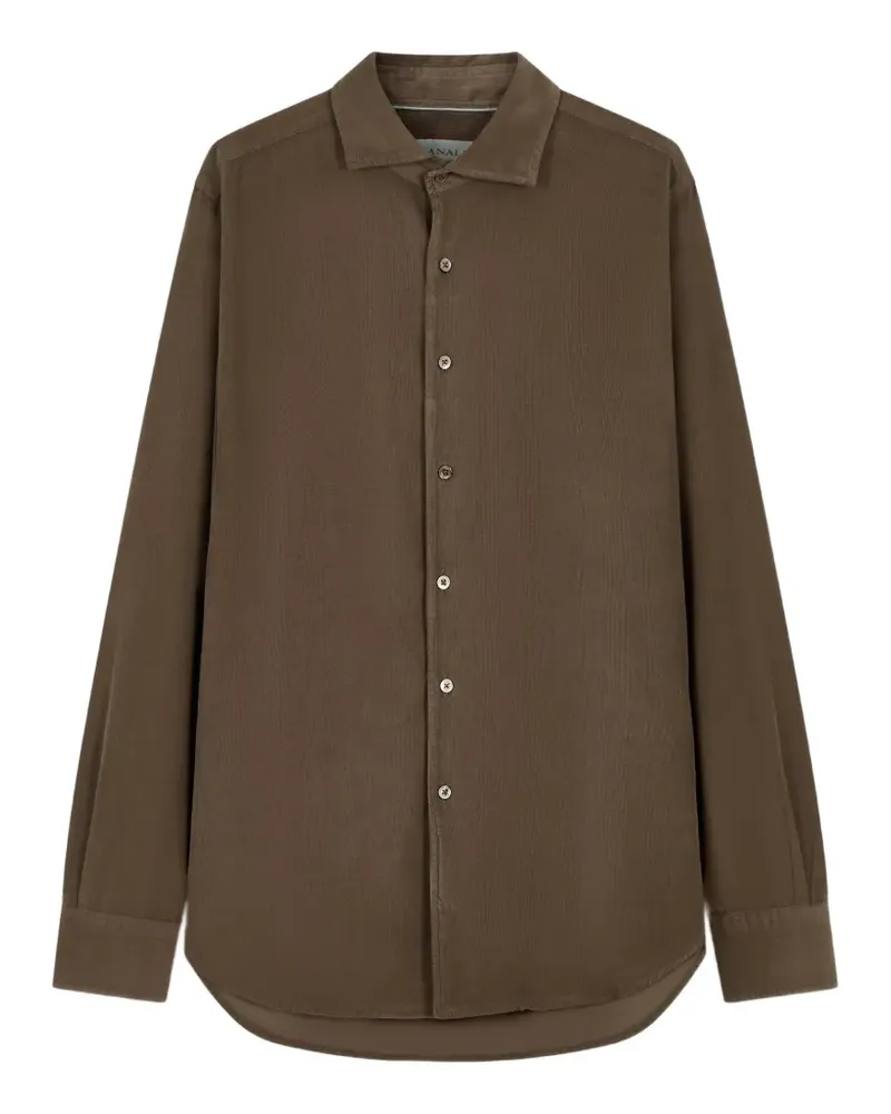 Canali long-sleeve shirt - Braun Braun