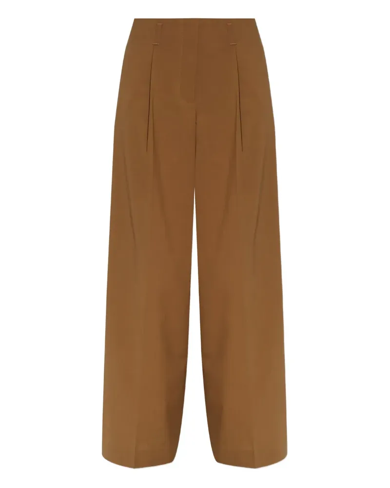 Lacoste Plissierte Hose - Braun Braun