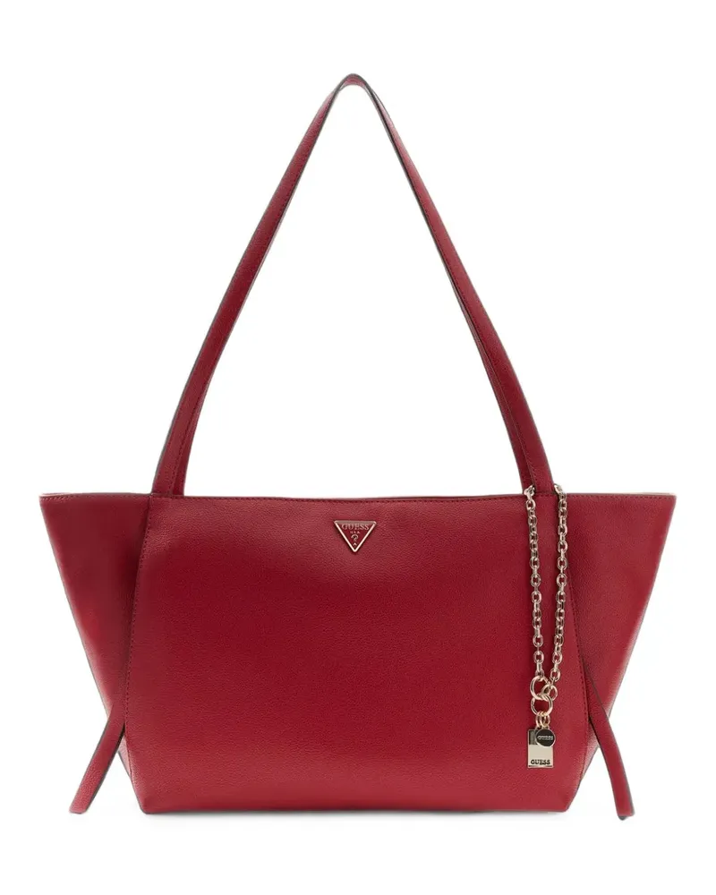 Guess Devon Tote Bag mit Logo - Rot Rot