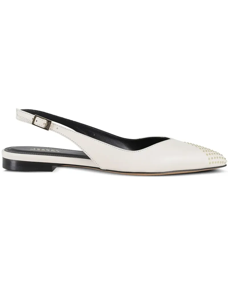 Isabel Marant Branee Ballerinas - Weiß Weiß