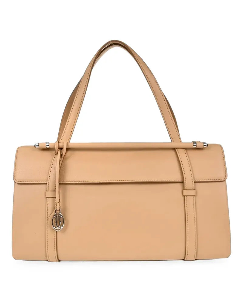 Cartier Cabochon leather handbag - Nude Nude