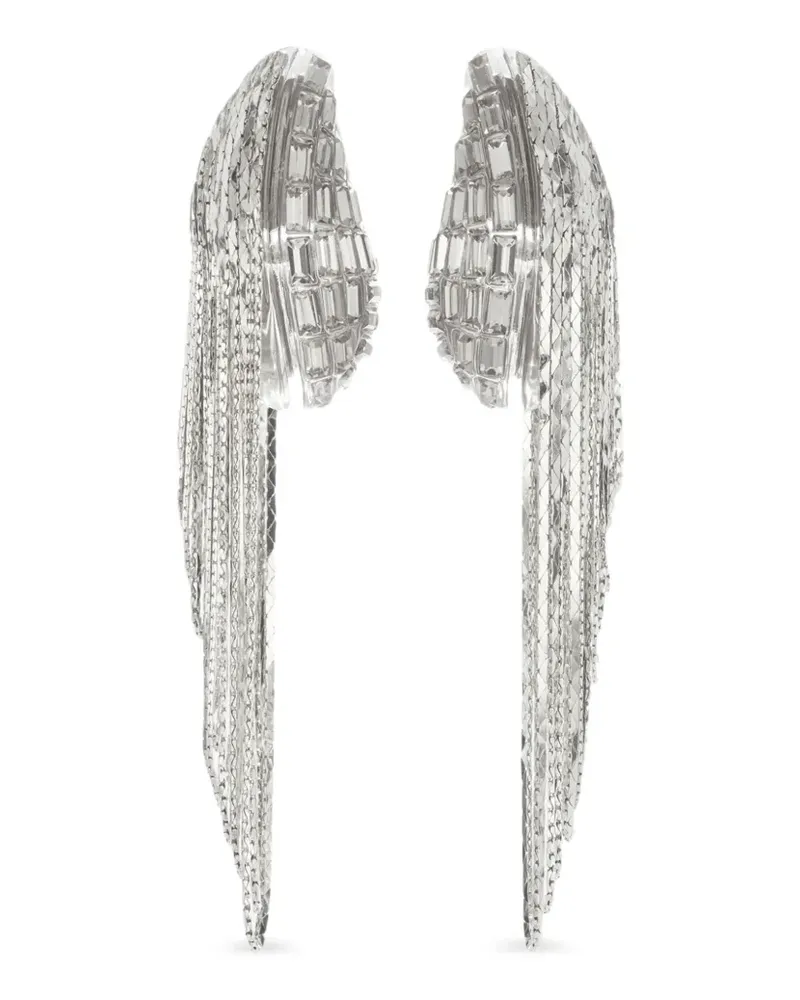 Tory Burch Runway Kettenohrringe - Silber Silber