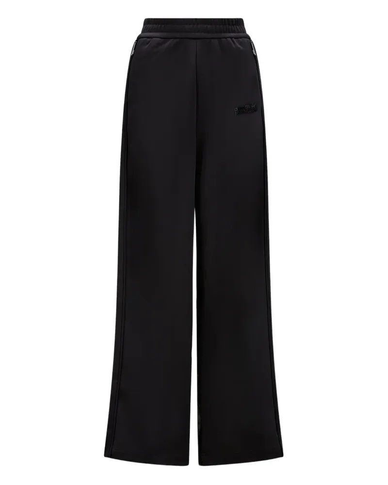 Moncler x adidas Jogginghose mit Seitenstreifen - Schwarz Schwarz