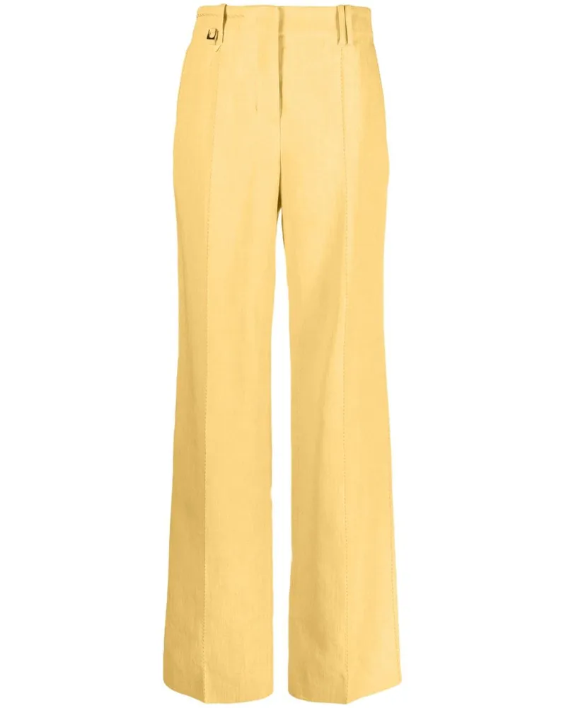 Jacquemus Ausgestellte Le Pantalon Cordao Hose - Gelb Gelb