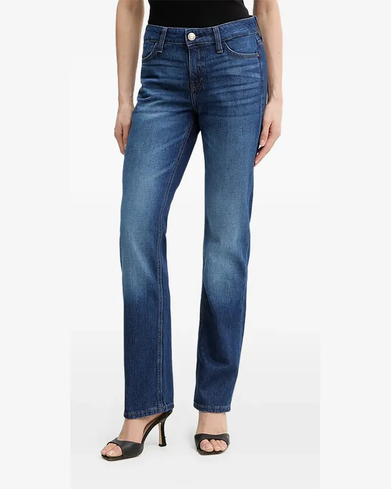 Guess logo patch jeans - Blau Blau
