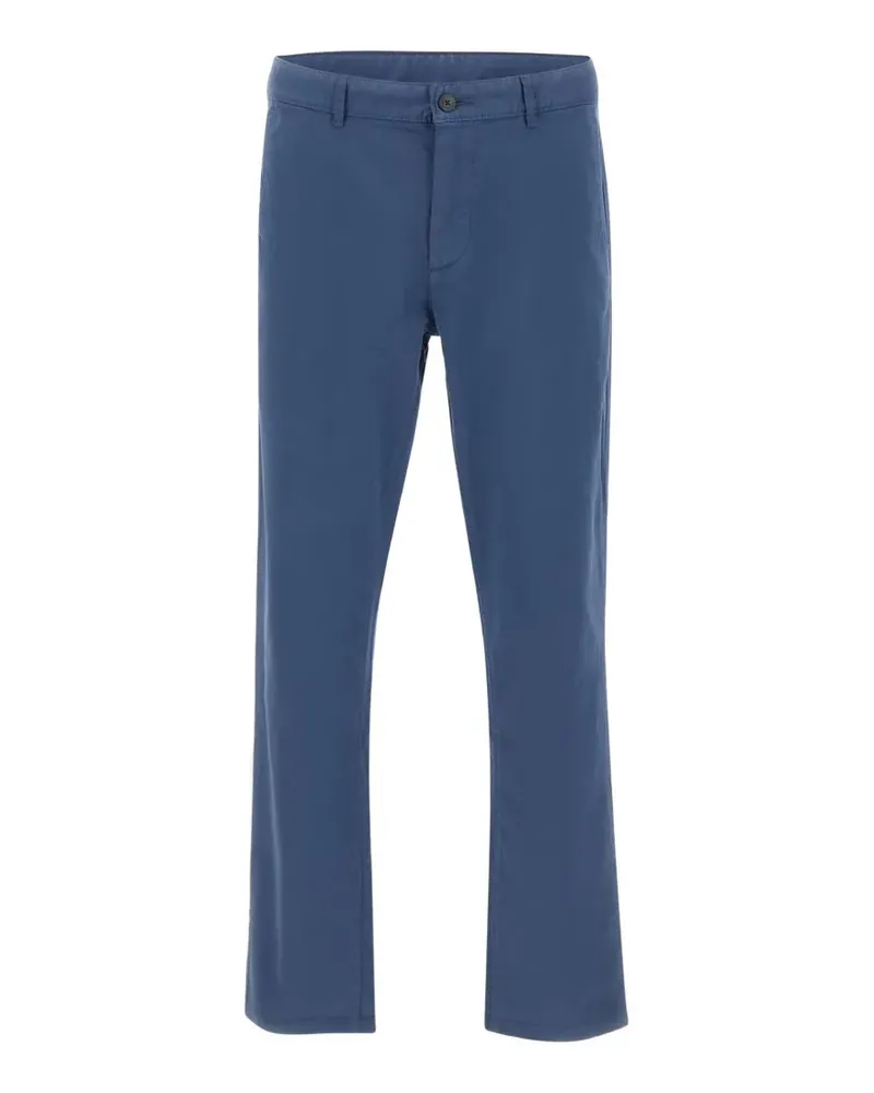 HUGO BOSS slim-fit chino trousers - Blau Blau