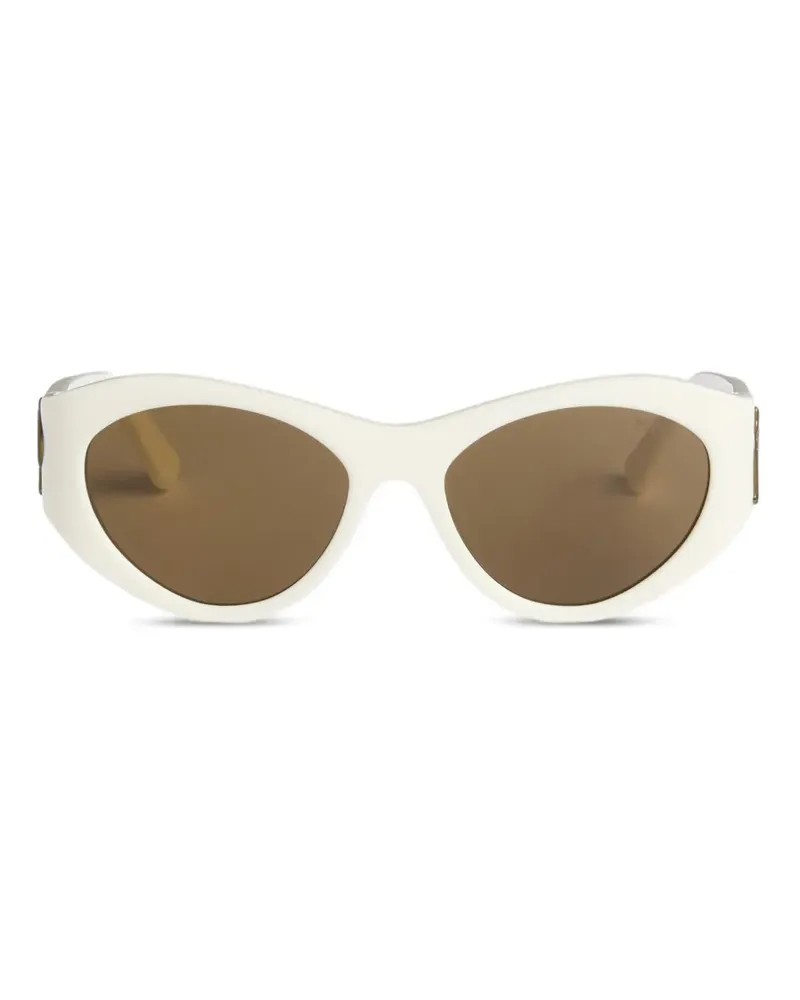 Emilio Pucci Cat-Eye-Sonnenbrille - Weiß Weiß
