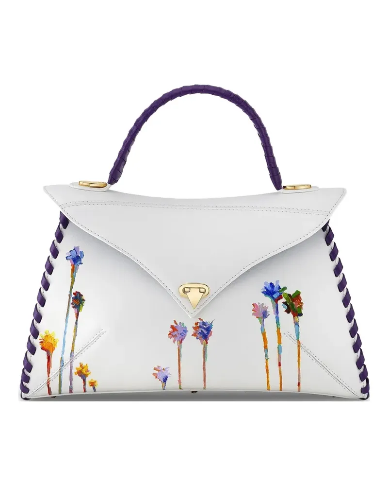 Tyler Ellis x Matt Rogers large LJ tote bag - Weiß Weiß