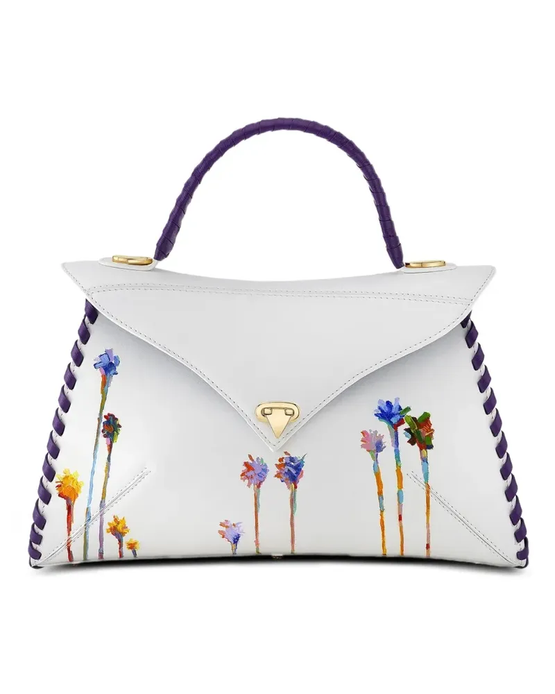 Tyler Ellis x Matt Rogers large LJ tote bag - Weiß Weiß