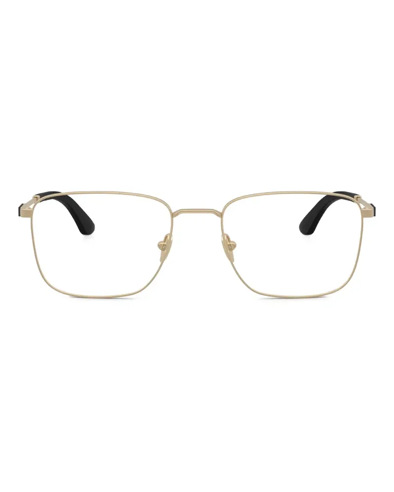 Giorgio Armani Brille mit eckigem Gestell - Gold Gold