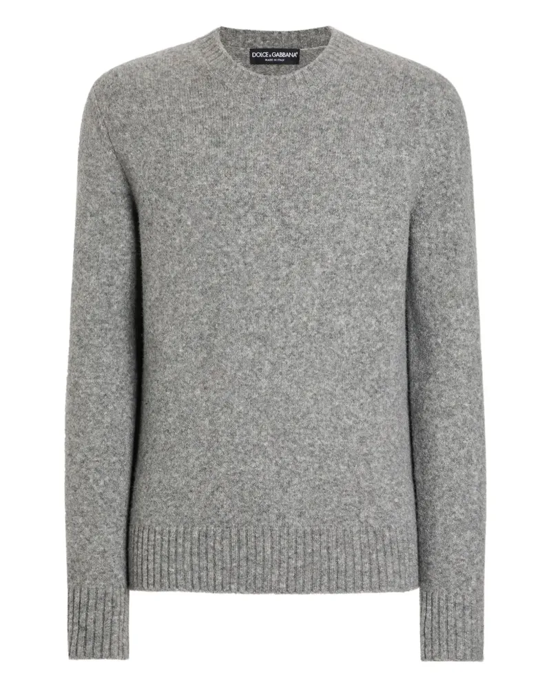Dolce & Gabbana Pullover mit rundem Ausschnitt - Grau Grau