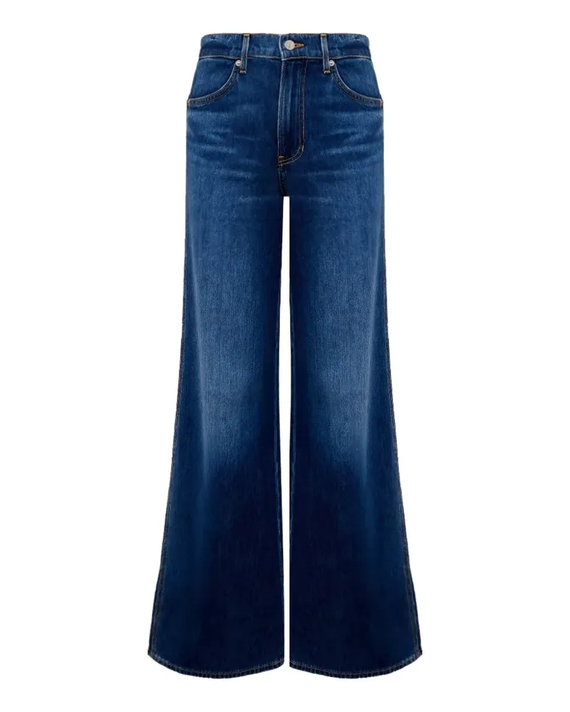 Veronica Beard Kasey Wide-Leg-Jeans - Blau Blau