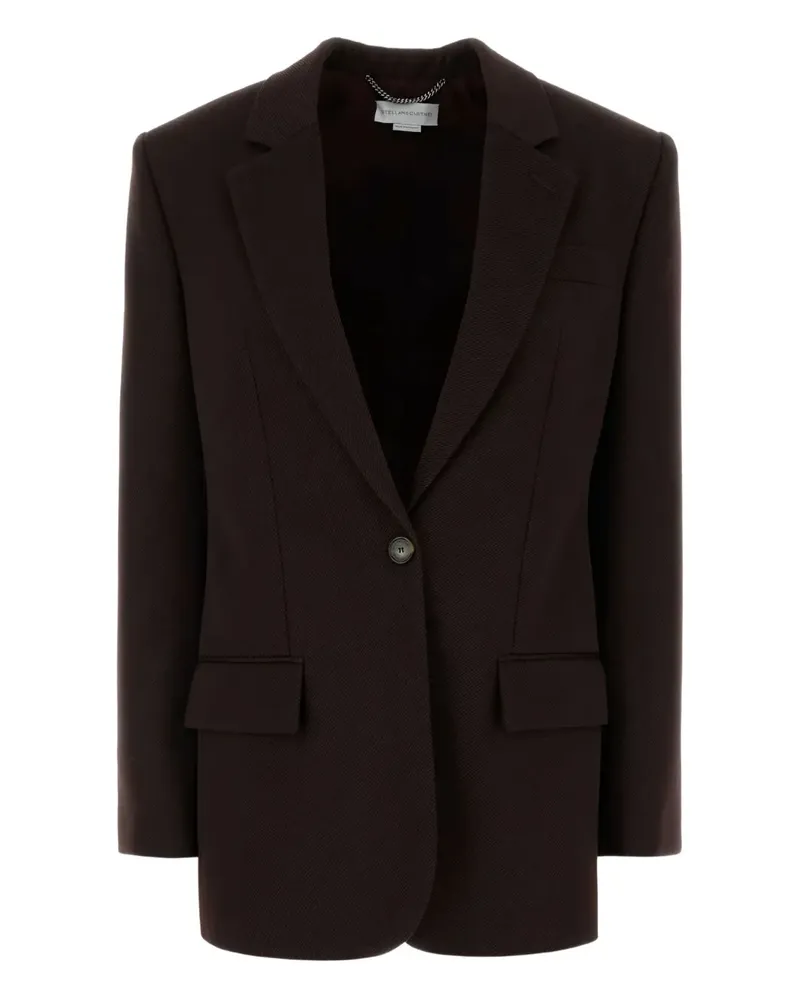 Stella McCartney Wollsakko mit Knöpfen - Braun Braun